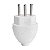 Plugue Macho 10A 2p+t Desmontável Branco Bivolt Legrand DN1594 - Imagem 1
