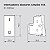 Interruptor Bipolar Simples Preto 10A Pial Plus+ Legrand 612005PT - Imagem 7