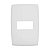 Kit Completo com Placa e Suporte 4x2 Branco PIAL Plus Legrand - Imagem 2