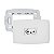 Kit Completo Tomada 20A com Placa e Suporte Horizontal PIAL PLUS Legrand - Imagem 1