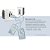 Conjunto 4X4 Com 2 Tomadas 20A 2 Carregador USB e 2 Interruptores Simples Com Led Legrand PIAL Plus+ - Imagem 2
