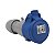 Tomada Industrial 16A Móvel 2P+T 200/250V IP44 555104 Tempra Legrand - Imagem 1