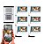 Vídeo Porteiro 6 Pontos Com Wifi HDL Coletivo Connect Atenda Pelo Aplicativo - Imagem 1
