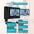 Vídeo Porteiro 6 Pontos Com Wifi HDL Coletivo Connect Atenda Pelo Aplicativo - Imagem 4