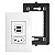 Kit Tomada com Fundo Móvel e USB Duplo Tipo-C com Placa e Suporte PIAL Plus+ Legrand - Imagem 1