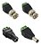 Conectores Para Instalação De Câmera Segurança Vídeo + 12v - Imagem 1