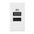 Carregador USB A+C 3.000mAh 15W Branco Arteor 571688B Legrand - Imagem 1