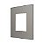 Placa 3 Postos 4x2 Magnésium Arteor Legrand 571493B - Imagem 2