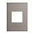Placa 2 Postos 4x2 Magnésium Arteor Legrand 571492B - Imagem 1