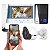Kit Vídeo Porteiro Connect com Wi-Fi e 2 Câmeras Externas Controle Pelo Aplicativo HDL - Imagem 1