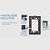 Kit Tomada 20A Tripla + Triplex 10a Monobloco 4x4 Pial Plus+ Legrand Cor Branco - Imagem 2