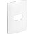 Kit Placa 1 Posto com Suporte 4x2 Branco Nereya Legrand 663299 - Imagem 2