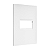 Kit Completo Pulsador para Campainha Branco PIAL Plus+ Legrand - Imagem 3