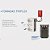 Kit Completo Tomada Triplex Com 3 Interruptor Simples Com Led Legrand PIAL Plus+ - Imagem 2