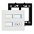 Conjunto Completo 3 Interruptores Com Led e Tomada Suporte Placa Branco PIAL Plus+ - Imagem 1