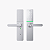 Fechadura Digital Wifi AGL H30 Silver Acesso Biometrico App Tag 1106429 - Imagem 1