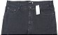 Calça Jeans Masculina Pierre Cardin Reta (Cintura Alta) - Ref. 487P026 Chumbo - PLUS  SiZE - Algodão / Poliester / Elastano (Jeans Fino e Macio) - Imagem 4
