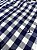 Camisa Dimarsi Tradicional Regular Fit - Com Bolso - Manga Curta - 100% Algodão - Ref. 8763 Xadrez Azul - Imagem 3