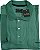 Camisa Polo Pierre Cardin (PLUS SIZE) Com Bolso - Manga Curta Com Punho - Fio de Escócia - 100% Algodão - Ref. 15686 Verde - Imagem 1