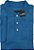Camisa Polo Pierre Cardin Com Bolso - Manga Curta  - 100% Algodão- Ref 10075 Azul - Imagem 1