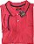 Camisa Polo Pierre Cardin Plus Size  (SEM BOLSO) - Manga Curta Com Punho - Malha Piquet - 100% Algodão - Ref. 70116 Vermelha - Imagem 1