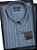 Camisa Dimarsi Tradicional Regular Fit - Com Bolso - Manga Curta - Algodão Egípcio - Ref. 9017 Azul Listrada - Imagem 1