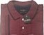 Camisa Polo Pierre Cardin (PLUS SIZE) Com Bolso - Manga Curta Com Punho - Algodão Fio de Escócia - Ref 15698 Vinho - Imagem 2