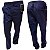 Calça Com Elástico Inteiro na Cintura - Com Zipper - Cherne - 100% Algodão - Ref. 88304 Marinho Sarja - Imagem 1