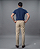 Calça Com Elástico Inteiro na Cintura - Com Zipper - Cherne - 100% Algodão - Ref. 88304 Bege - Imagem 2