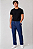 Calça Jeans De Elástico Inteiro na Cintura - Com Zipper - Cherne - Algodão / Poliester - Ref. 822916 Azul Escuro - Imagem 1