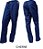 Calça Jeans De Elástico Inteiro na Cintura - Com  Zipper - Cherne - Algodão / Poliester - Ref. 822916 Azul Escuro - Imagem 1