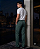 Calça de Elástico Great News - Com Zipper - 100% Algodão - Ref. 125 Verde - Imagem 2