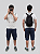Bermuda de Elástico Great News - Com Zipper e Bolso lateral Cargo - 100% Algodão - Ref. 220 Marinho - Imagem 1
