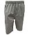 Bermuda de Elástico Great News - Com Zipper e Bolso lateral Cargo - 100% Algodão - Ref. 220 Cinza - Imagem 1