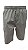 Bermuda de Elástico Great News - Com Zipper e Bolso lateral Cargo - 100% Algodão - Ref. 220 Cinza - Imagem 3