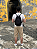 Bermuda de Elástico Great News - Com Zipper e Bolso lateral Cargo - 100% Algodão - Ref. 220 Avelã - Imagem 2