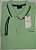 Camisa Polo Pierre Cardin (Com Bolso) - Manga Curta Com Punho - 100% Algodão - Ref. 70115 Verde Maça - Imagem 1