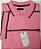 Camisa Polo Pierre Cardin (Com Bolso) - Manga Curta Com Punho - 100% Algodão - Ref. 70190 Rosa - Imagem 1