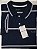 Camisa Polo Pierre Cardin (Com Bolso) - Manga Curta Com Punho - 100% Algodão - Ref. 70190 Marinho - Imagem 1