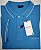 Camisa Polo Pierre Cardin - Com Bolso - Manga Curta Com Punho - Malha Piquet - 100% Algodão - Ref 47001 Azul - Imagem 1