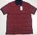 Camisa Polo Pierre Cardin (Com Bolso) - Manga Curta Com Punho - 100% Algodão - Ref. 15739 Vinho - Imagem 3
