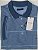 Camisa Polo Pierre Cardin (Com Bolso) - Manga Curta Com Punho - 100% Algodão - Ref. 15739 Azul - Imagem 1