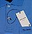 Camisa Polo Pierre Cardin (Com Bolso) - Manga Curta Com Punho - 100% Algodão - Ref. 15755 Azul - Imagem 2
