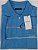 Camisa Polo Pierre Cardin PLUS SIZE - Com Bolso - Manga Curta Com Punho - 100% Algodão - Ref 15748 Azul - Imagem 3