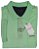 Camisa Polo Pierre Cardin (Com Bolso) - Manga Curta Com Punho - 100% Algodão - Ref. 15755 Verde - Imagem 1