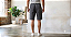 Bermuda Louys Jordan Com Elástico na Cintura - ( Zipper - Botão - Passante - Barbante) - Ref. 5380 Cinza - Imagem 2