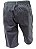 Bermuda Louys Jordan Com Elástico na Cintura - ( Zipper - Botão - Passante - Barbante) -  Ref. 5380 Cinza - Imagem 2