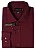 Camisa Social Roberto Negri Regular Fit - (Sem Bolso) - Manga Longa - 100% Algodão Fil a Fil - REF 1181 Vinho - Imagem 1