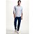 Calça Jeans Masculina Pierre Cardin Reta (Cintura Alta) - Ref. 467P529 - Algodão / Poliester / Elastano - Jeans Macio - Imagem 1