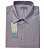 Camisa Pitt Regular Masculina Plus Size - Manga Curta - 100% Algodão - Ref. 35118 Lilas - Imagem 1